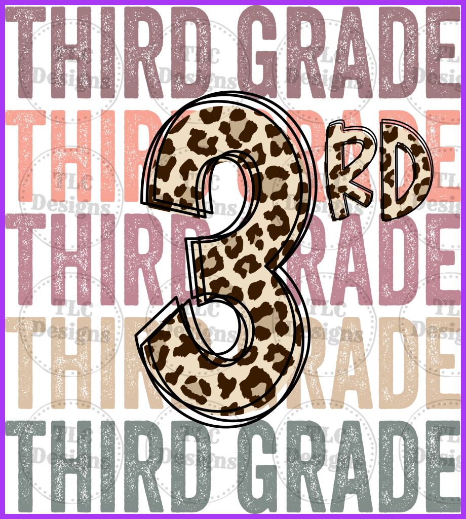 Third Grade Boho with Leopard