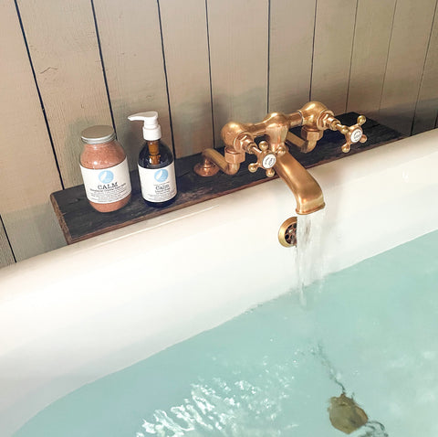 The Corinne Taylor Wellnes Blog, aromatherapy bath, spring self-care, wellness