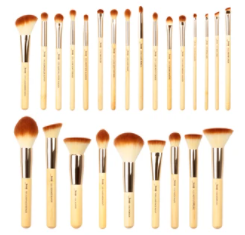 25 pcs full face makeup brush bamboo - Jessup