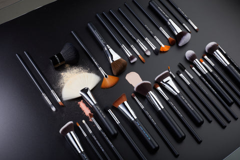 Jessup professional makeup brush sets and single brushes