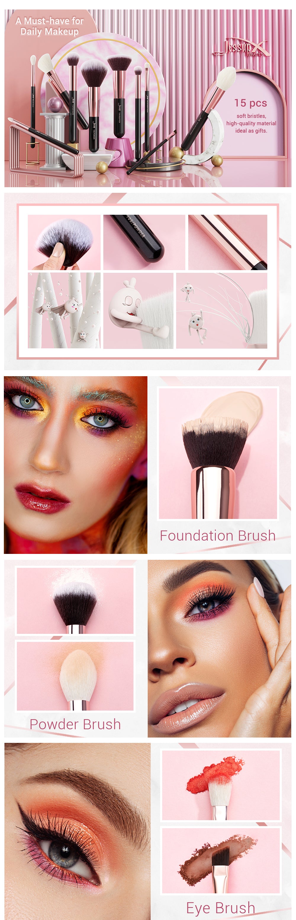 Best Makeup Gift Set Christmats Gift - Jessup Beauty