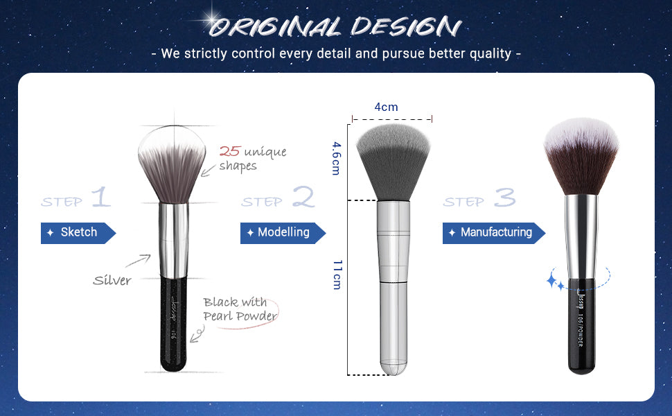 best makeup brushes set - Jessup Beauty