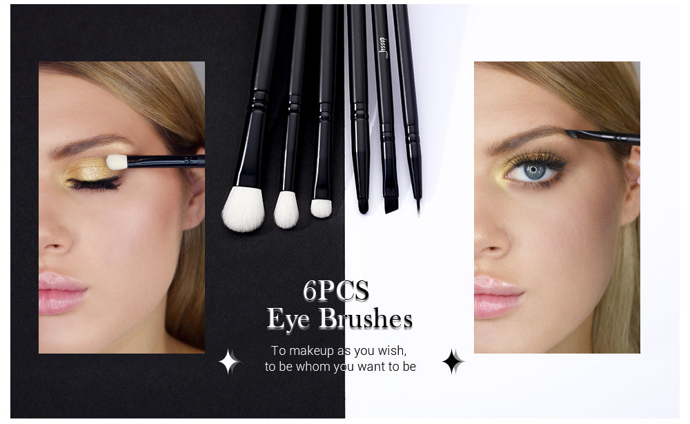 eye makeup brushes - Jessup Beauty