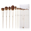 luxury essential full face makeup brush set 12pcs - Jessup