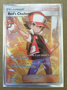 Pokemon Unbroken Bonds Red’s Challenge Trainer 213/214 xccscss.