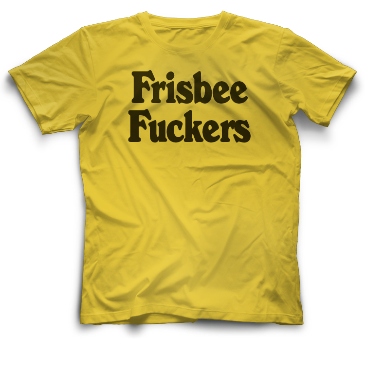 Frisbee Fuckers Tee - Found Footage Festival