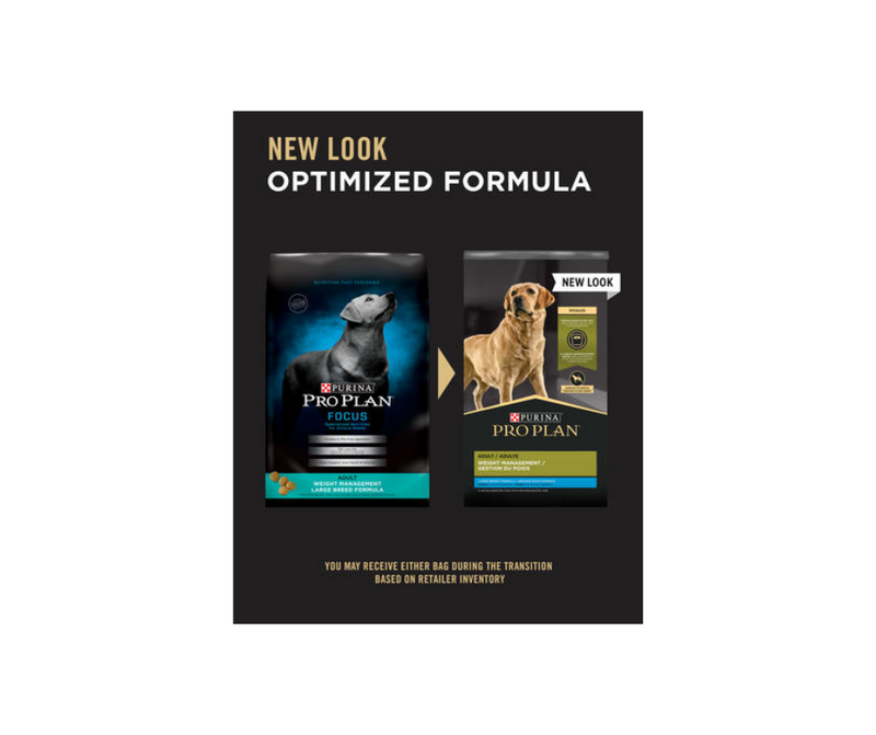 purina pro plan focus large breed weight management