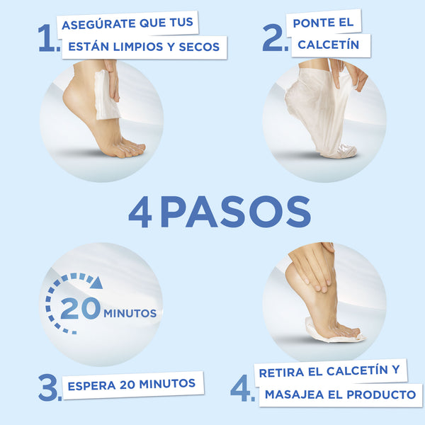 como usar una mascarilla para pies