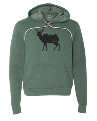 Deer In The Trees Premium Super Soft Hooded Sweatshirt - Life Unplugged