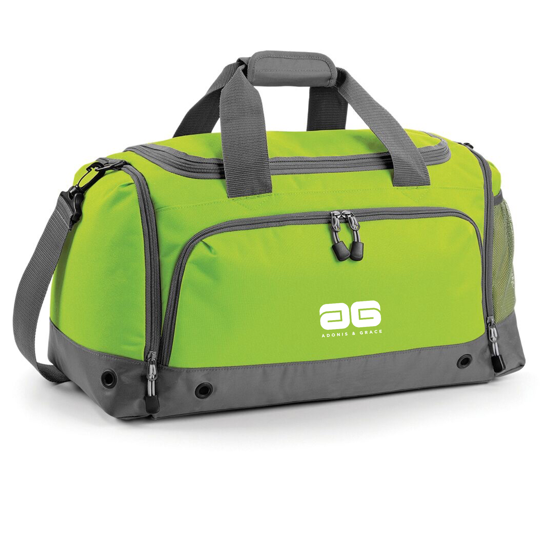 lime green gym bag