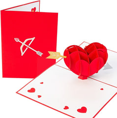 Cupid's Heart Pop Up Card