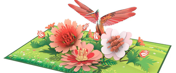 Wildflower Meadow & Hummingbird Banner