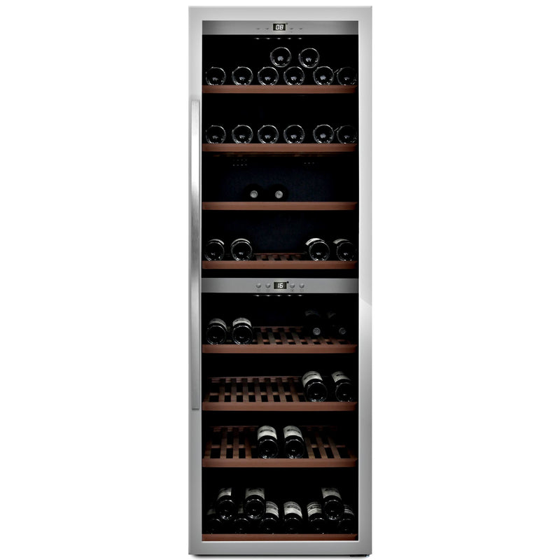 180 vinkøleskab, rustfrit stål | Vinkøleskab | Bedste pris Go with Gozomo