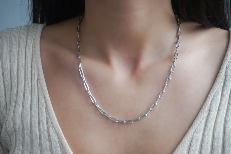 open link chain necklace