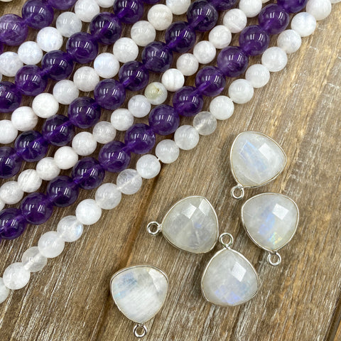amethyst and moonstone