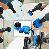 5er Bürstenaufsatz Polierbürste für Bohrmaschine Bohrbürsten Scrubber Reinigung