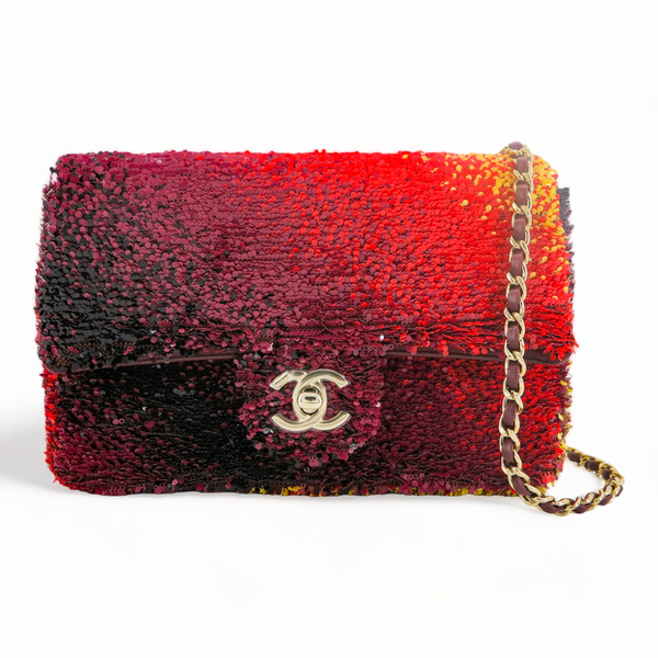 Chanel Classic Handbag Wool Tweed & Gold-Tone Metal: Timeless