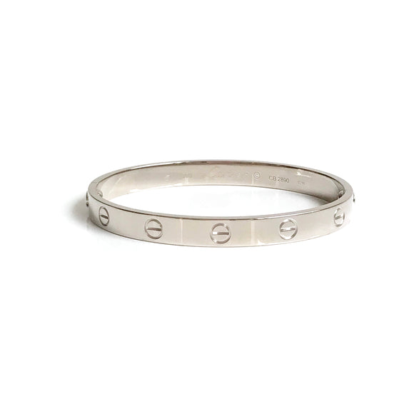 cartier love bracelet platinum