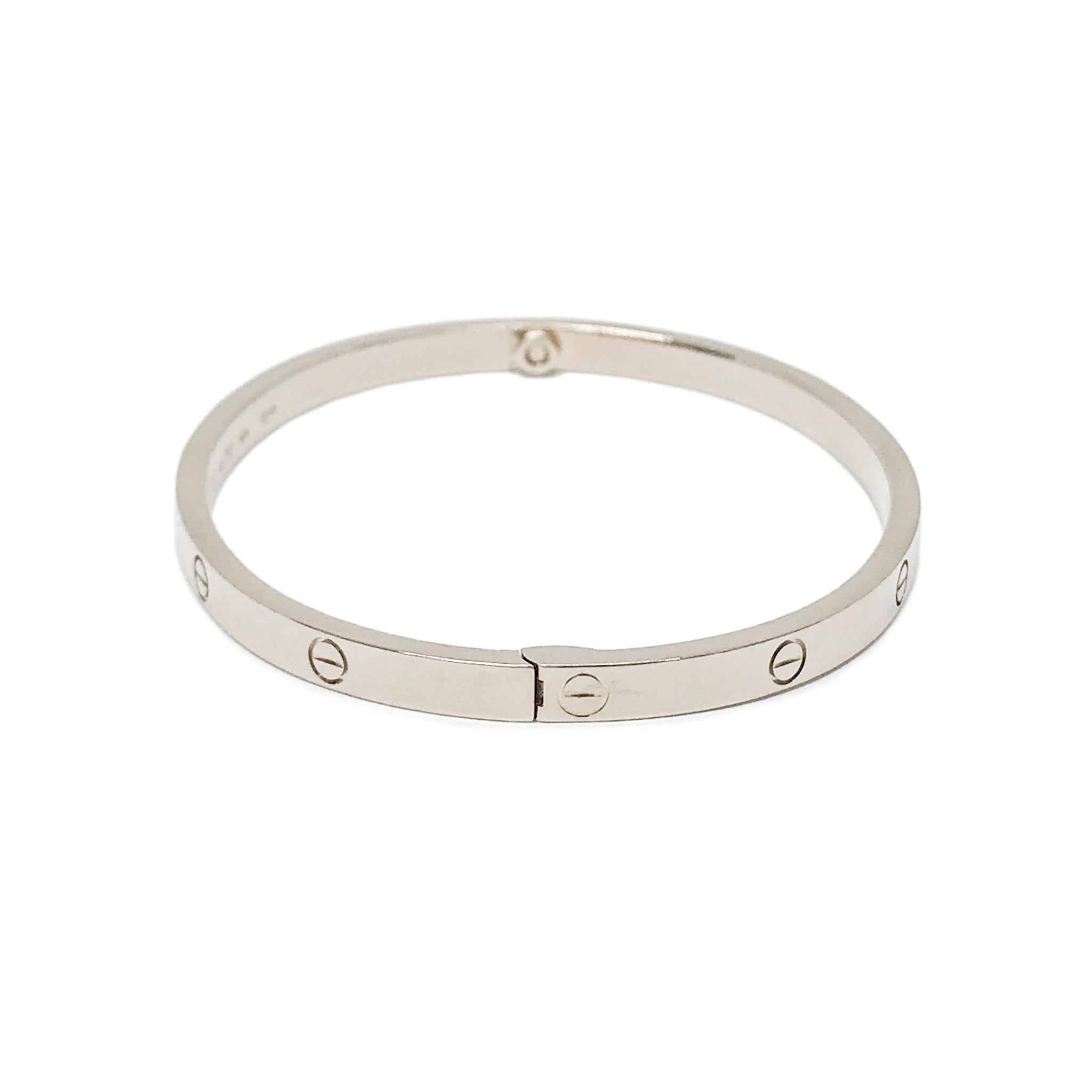 CARTIER Love Bracelet SM in 18k White 