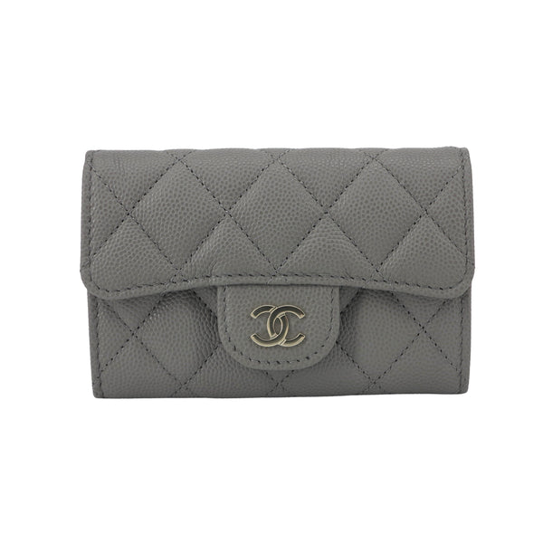 Chanel 21P Small Navy Multicolor Tweed Houndstooth Ribbon 19 Flap