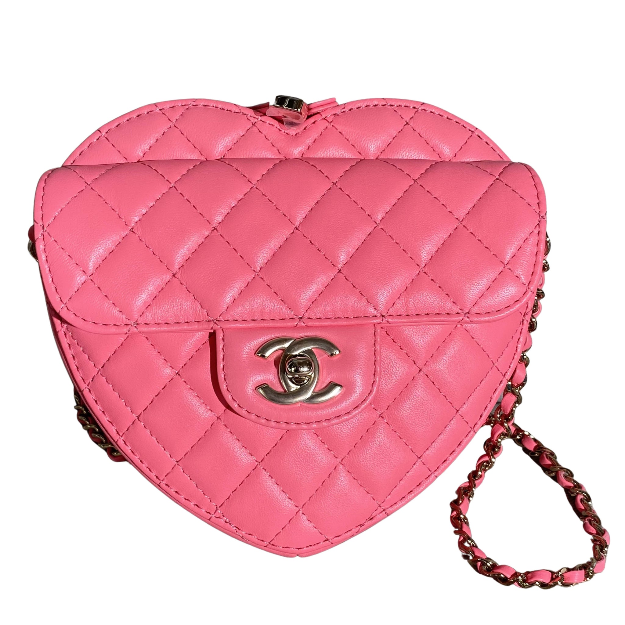 chanel mini heart bag