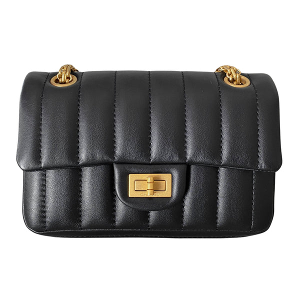 Chanel extra mini burgundy timeless flap bag Dark red Leather ref.133121 -  Joli Closet