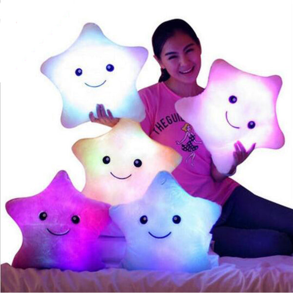 led pillow star