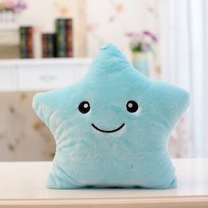 led light up star pillow