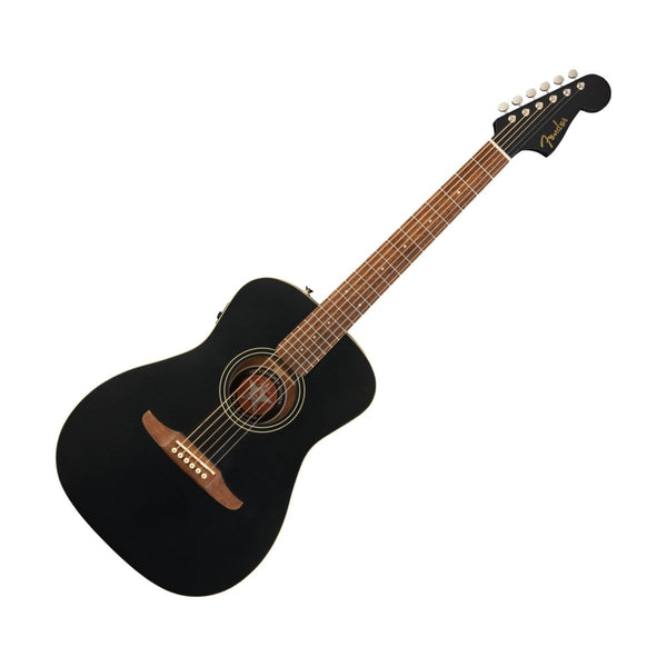 fender acoustic black cutaway