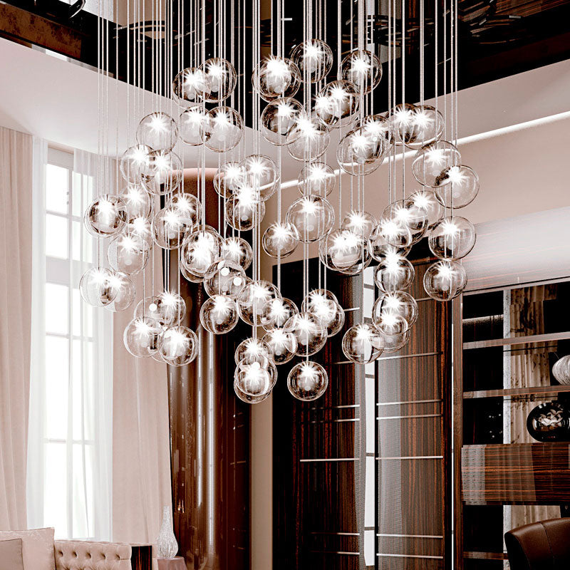 Bulles 25 Glass Chandelier