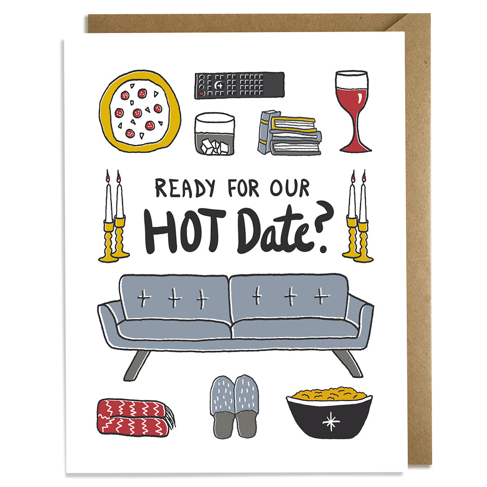 Hot Date - Love Card