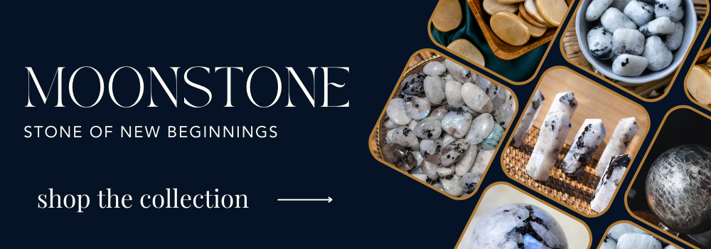 moonstone crystal collection: the stone of new beginnings