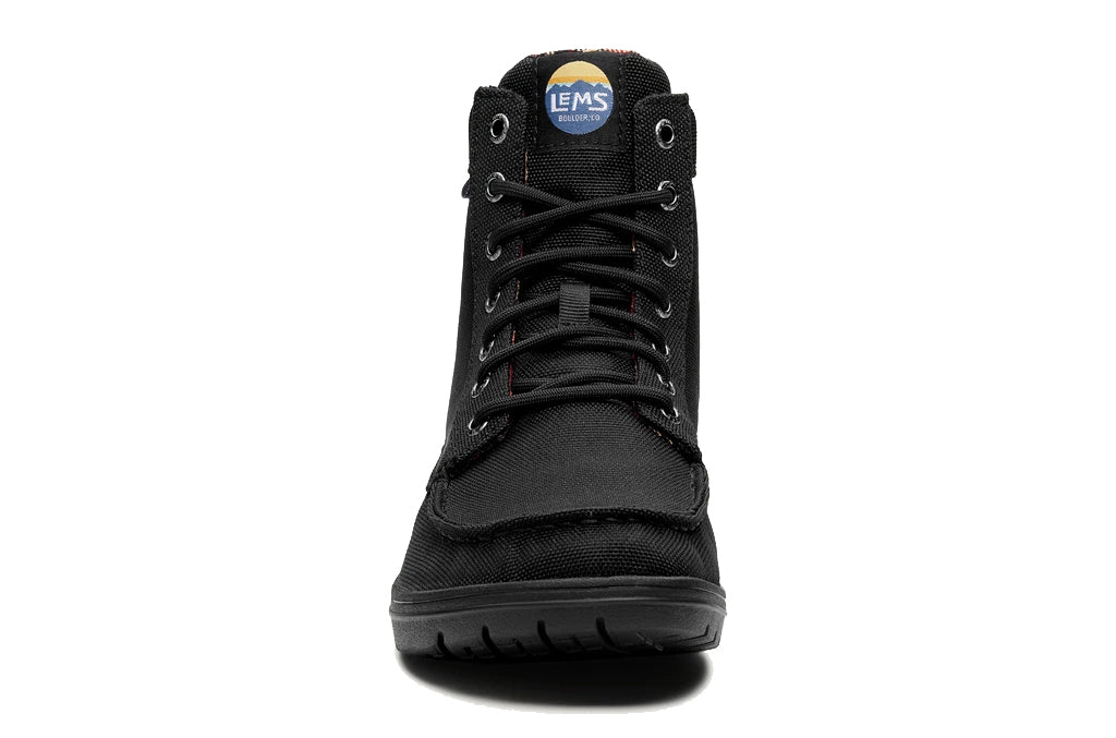 Lems Boulder Boot UK Sizes - Black 
