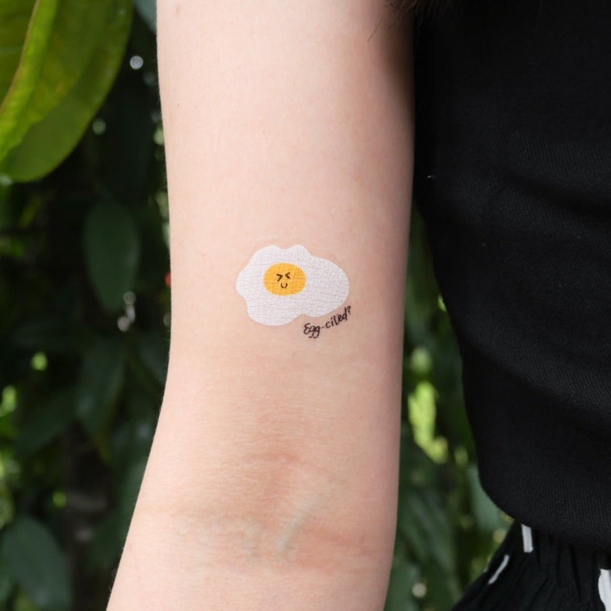 43 Eggcellent Egg Tattoos For Small Breakfast Mornings  Tattoo Glee