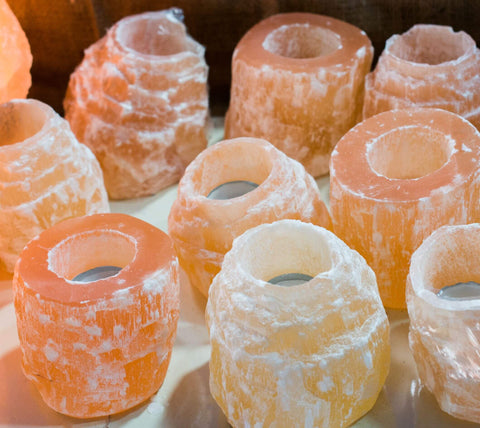 Himalayan salt tea light