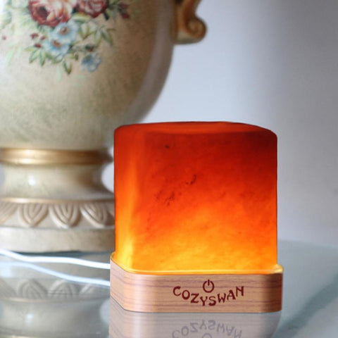 Himalayan rock salt USB lamp