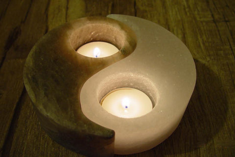 Salt Dough Candle Holder