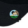 Metal Hat Clip Golf Ball Marker - Go Home Ball