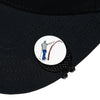 Metal Hat Clip Golf Ball Marker - Mad Slicer