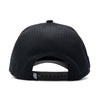 TOUR PRO Golf Gods Script Golf Hat in Black with Curved Brim