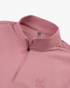 Captain's Q-Zip in Dusty Pink and Miami MVP Polo