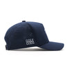 TOUR PRO Golf Gods Script Golf Hat in Navy Blue with Curved Brim