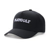 TOUR PRO PlayGolf Golf Hat in Black with Curved Brim