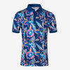 Flower Power Cool Tech Performance Golf Polo