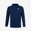 Clubhouse Script Hoodie in Navy Blue