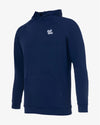 Clubhouse Script Hoodie in Navy Blue