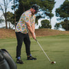 Rainbow Rhapsody Cool Tech Performance Golf Polo