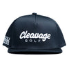 Cleavage Golf Black SnapBack Golf Hat