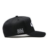 Cocaine & Hookers Golf Hat in Black in Curved Brim