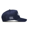 Cocaine & Hookers Navy Blue SnapBack Golf Hat with Curved Brim